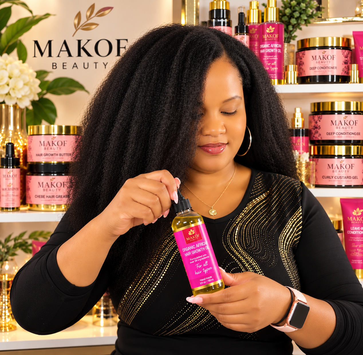 HERBAL / CHEBE HAIR GROWTH OIL MIX