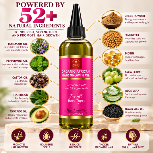 HERBAL / CHEBE HAIR GROWTH OIL MIX