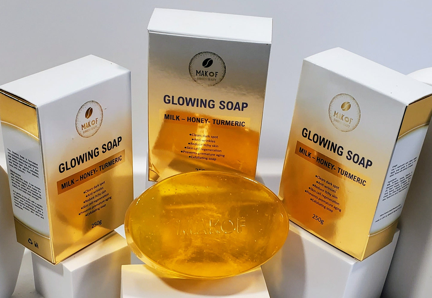 TURMERIC SOAP - BRIGHTENING - DARK SPOTS REMOVER